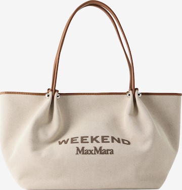 Borsa a spalla 'GETTO' di Weekend Max Mara in marrone: frontale