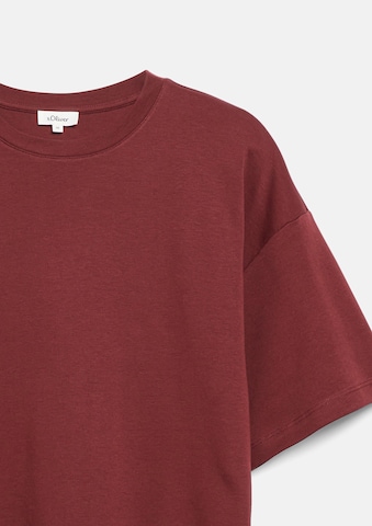 T-shirt s.Oliver en rouge