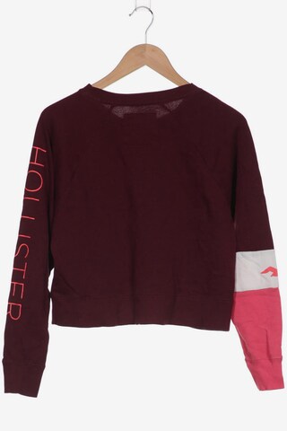 HOLLISTER Sweatshirt & Zip-Up Hoodie in XS in Red