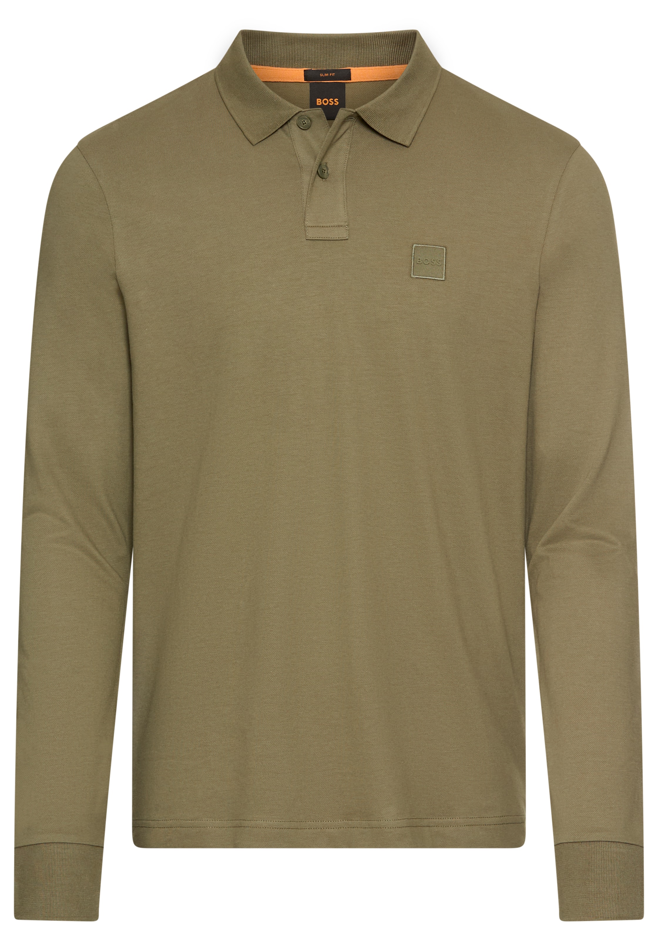 BOSS Poloshirt 'Passerby' in Grün: Vorderseite