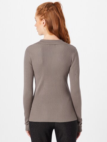 MSCH COPENHAGEN Sweater 'Aggie Harike' in Grey