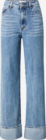 Wide leg Jeans 'ROUJOLIE' de la VILA ROUGE EDIT pe albastru: față
