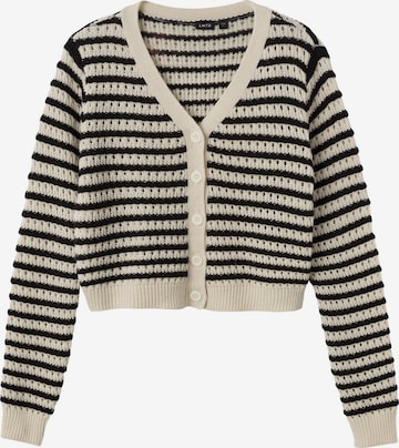 NAME IT Knit Cardigan in Black: front