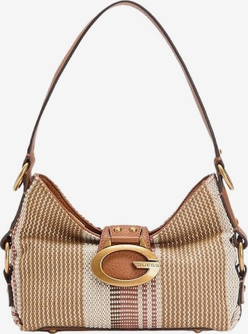 Borsa a spalla 'AB930872' di GUESS in marrone: frontale