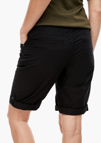 s.Oliver Regular Shorts in Schwarz