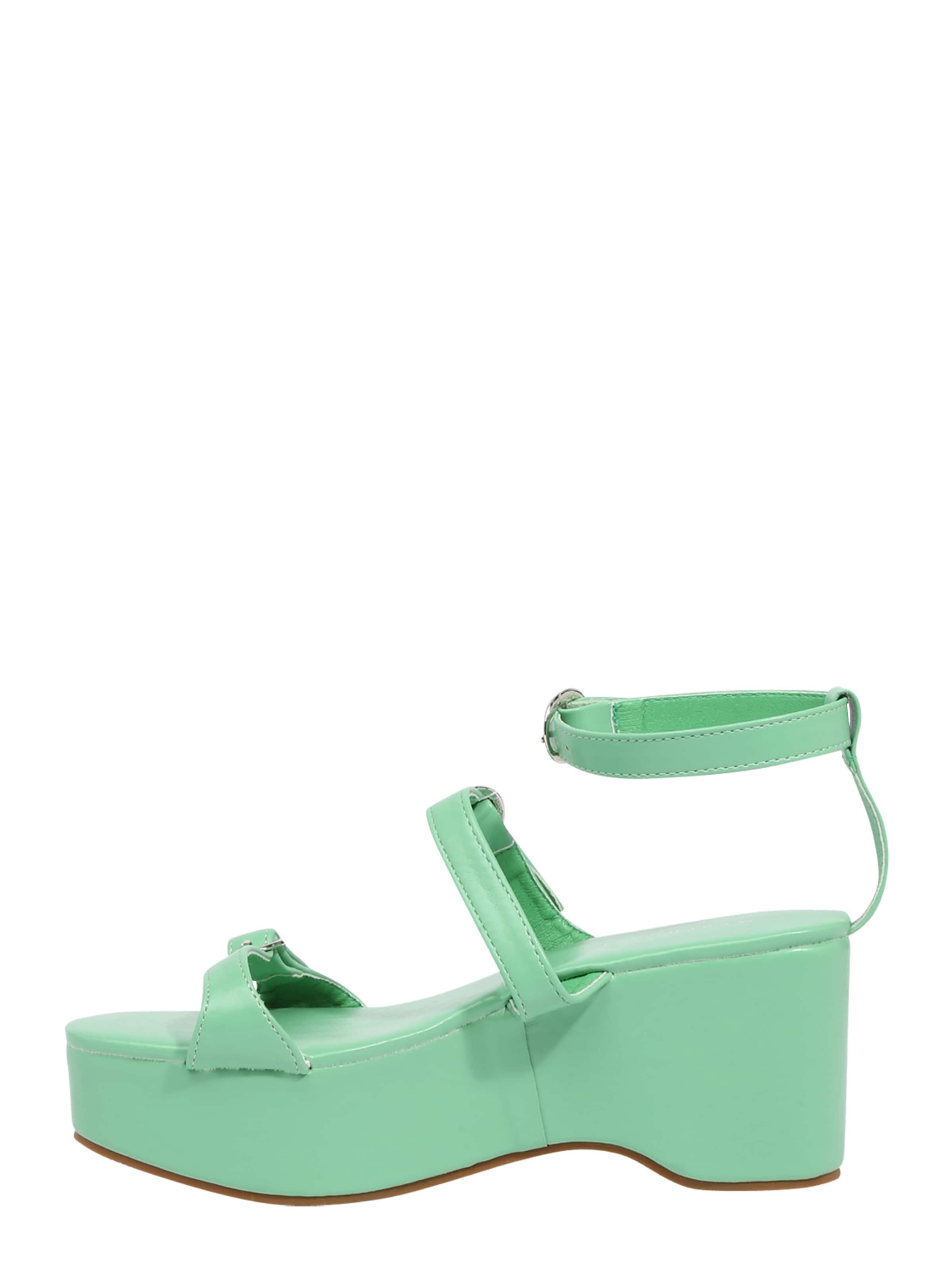 Sandales à lanières Warehouse en vert