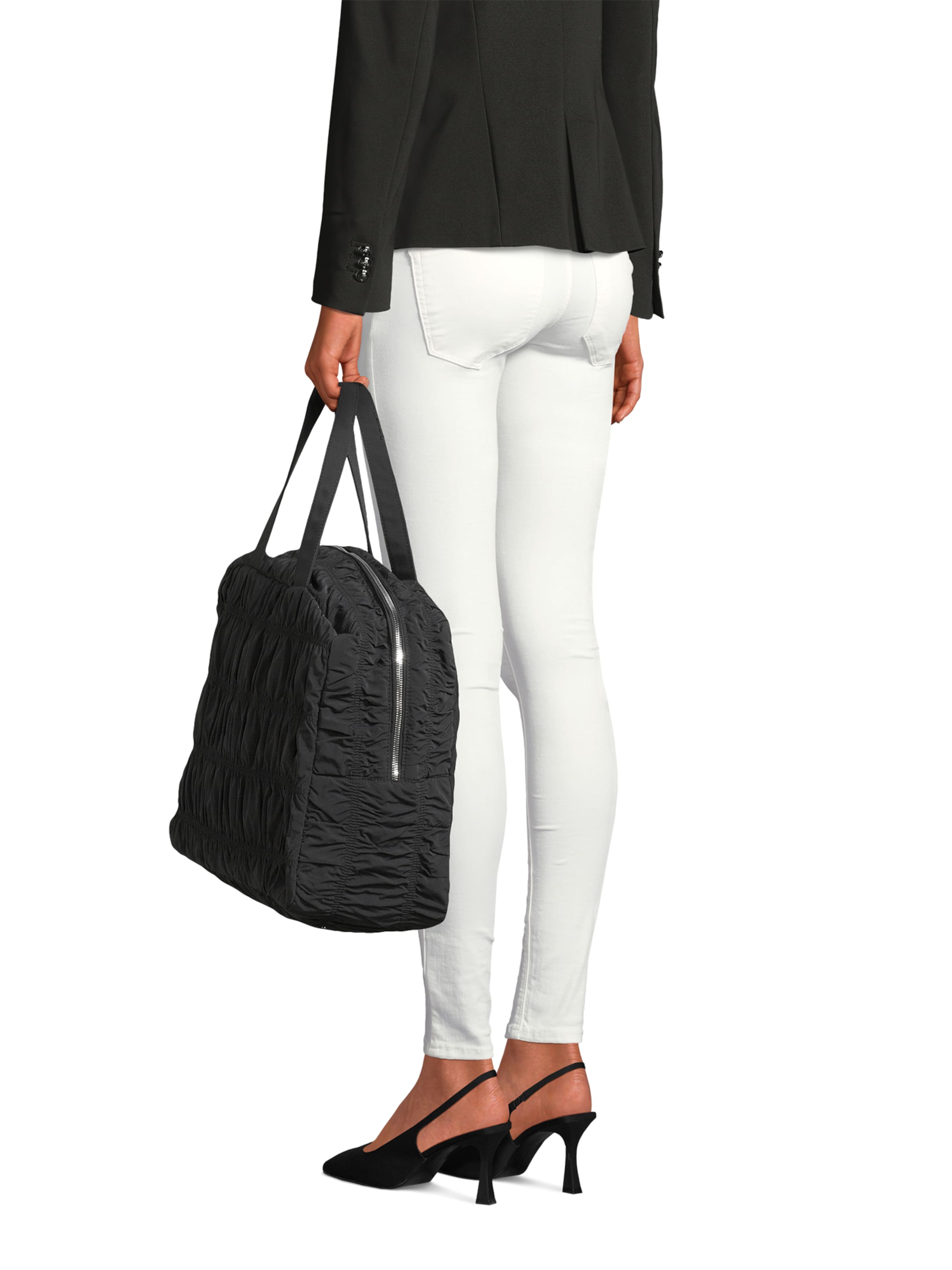 Monki Shopper táska - fekete