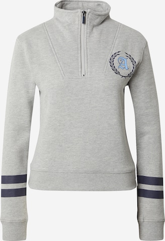 Sweat-shirt AÉROPOSTALE en gris : devant