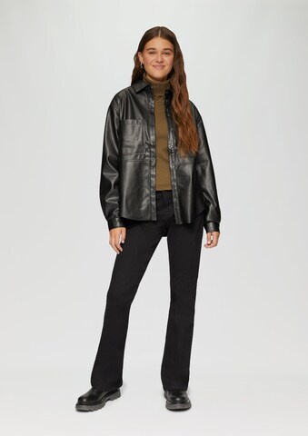 QS Bluse in Schwarz