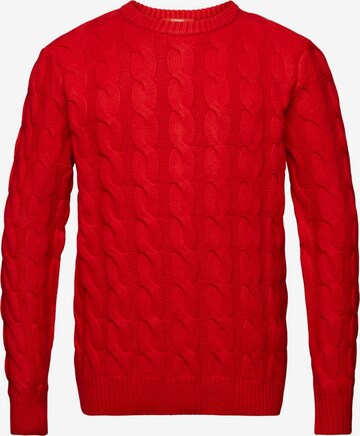 Pull-over ESPRIT en rouge : devant