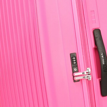 American Tourister Trolley 'Rejoy' in Pink