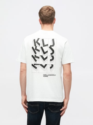 balts KARL LAGERFELD JEANS T-Krekls: no priekšpuses