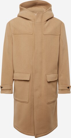 DRYKORN Between-seasons coat in Brown: front