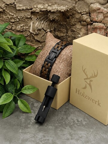 Bracelet 'BERGSEE' Holzwerk en marron