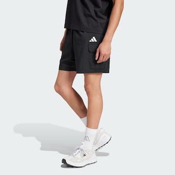 regular Pantaloni sportivi 'Essentials' di ADIDAS SPORTSWEAR in nero: frontale
