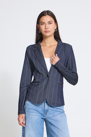 ICHI - Blazer 'KATE ' em azul: frente