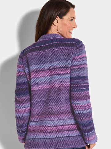 Goldner Knit cardigan in Purple