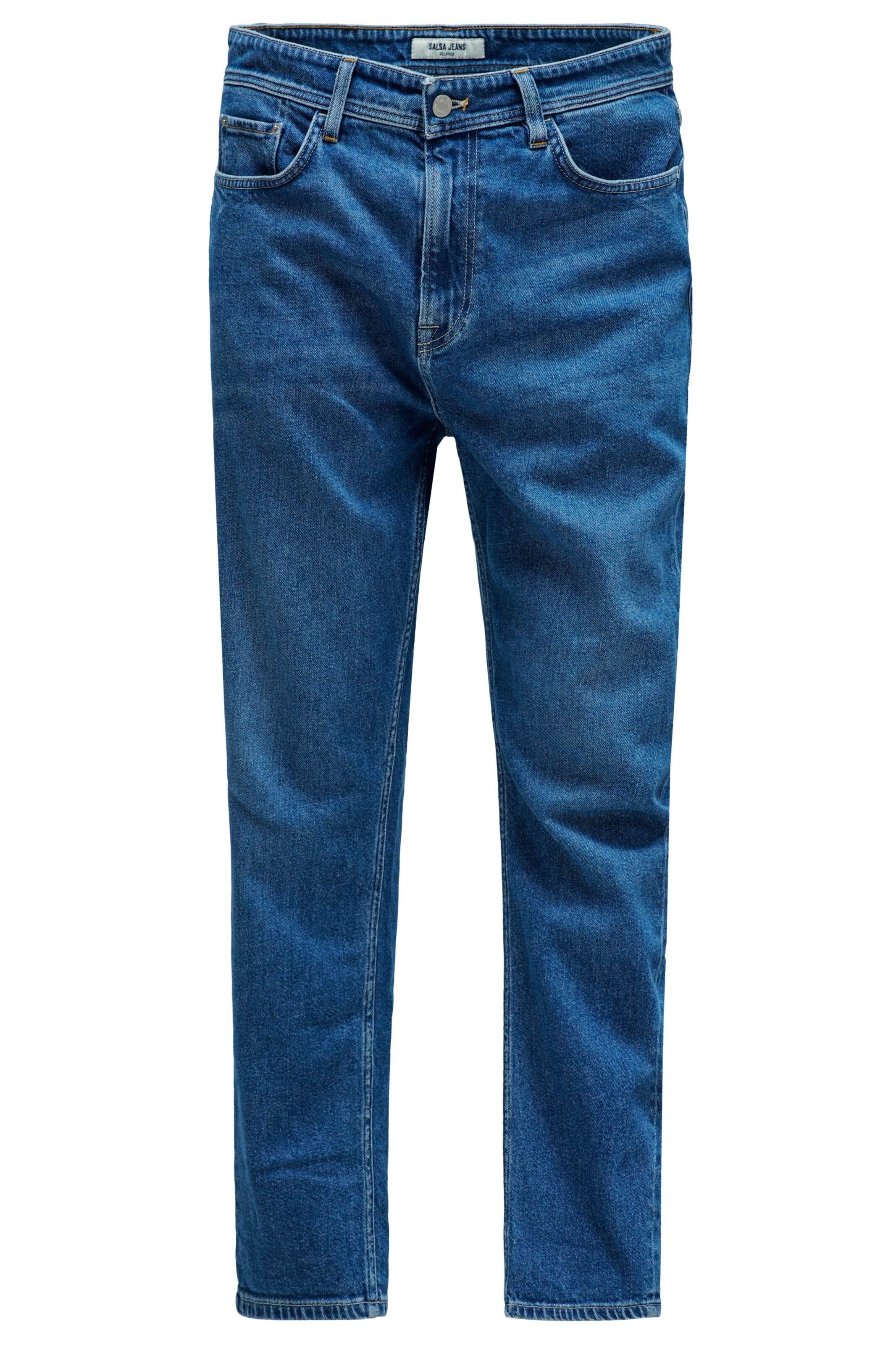 Salsa Jeans Regular Jeans in Blau: Vorderseite