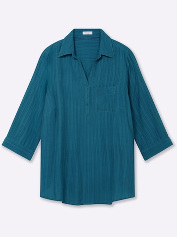 SHEEGO Blouse in Blauw