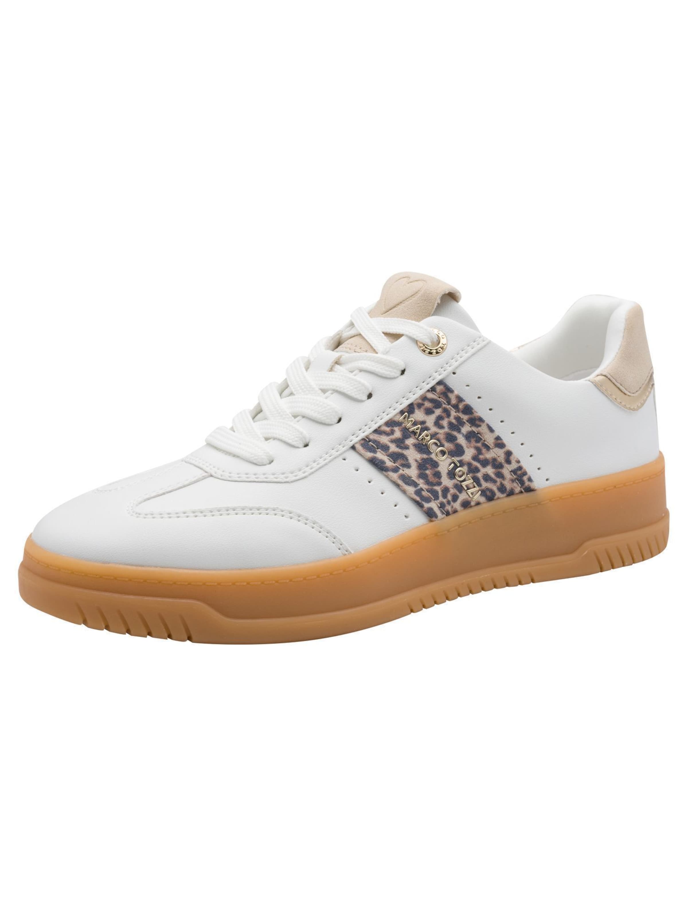 Baskets basses MARCO TOZZI en blanc : devant