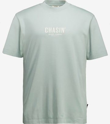 CHASIN' Shirt 'Mayor' in Groen: voorkant