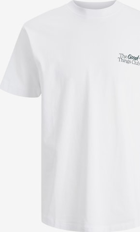 JACK & JONES Koszulka 'HARLOW' w kolorze biały: przód