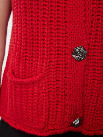 Trendyol - Chaleco de punto en rojo