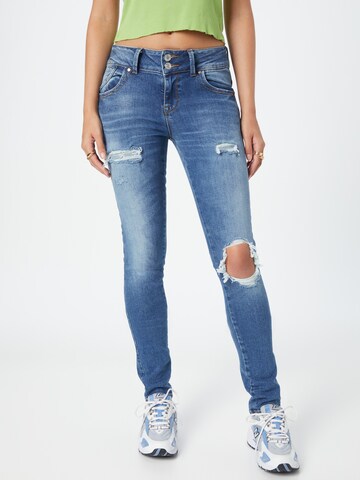 Coupe slim Jean 'Molly' LTB en bleu : devant