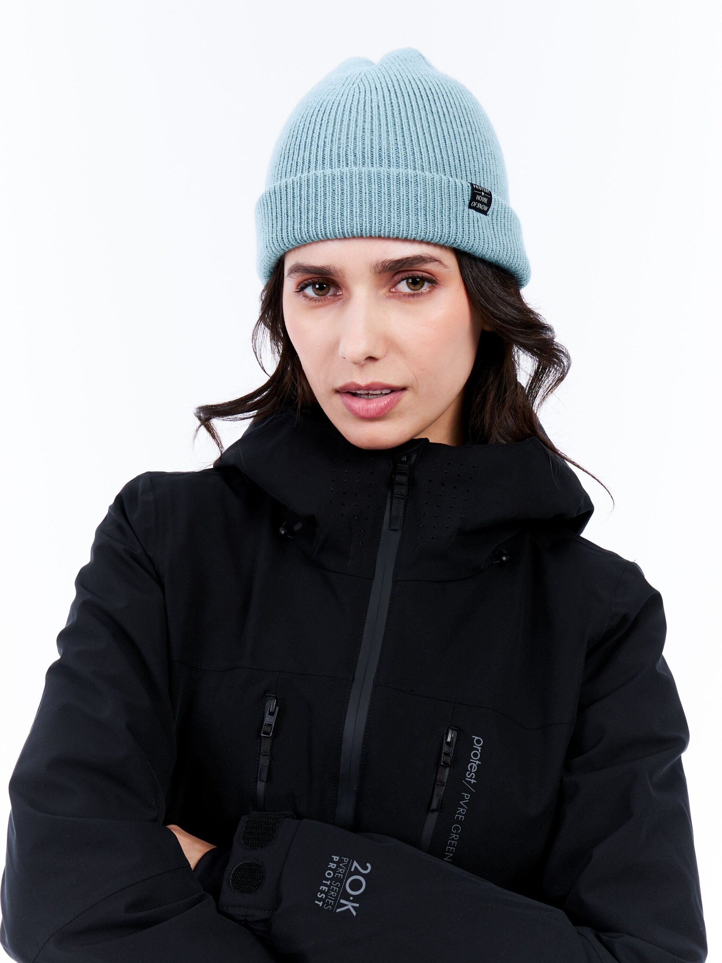 PROTEST Athletic Jacket 'PRTBEVERLY' in Black