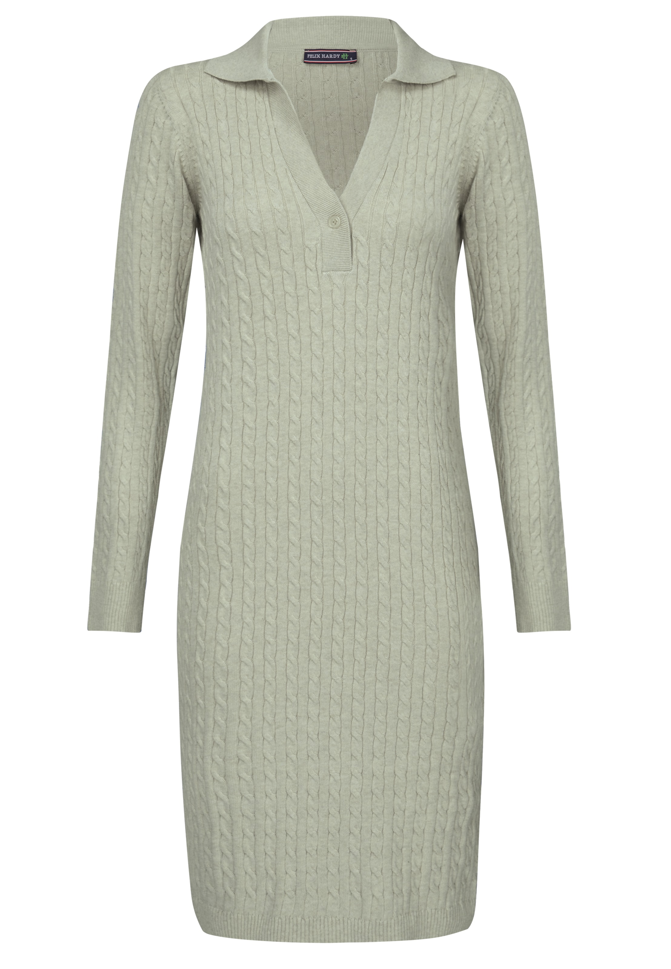 Felix Hardy Πλεκτό φόρεμα σε πράσινο: μπροστά