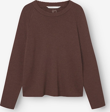 rethinkit studios Pullover 'Oslo' in Braun: Vorderseite