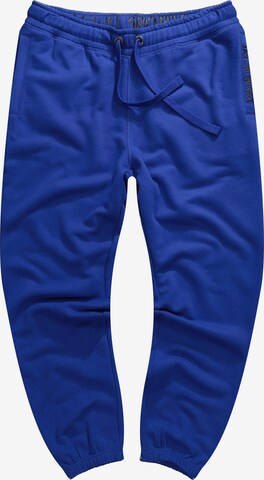 JAY-PI Tapered Sportbroek in Blauw: voorkant