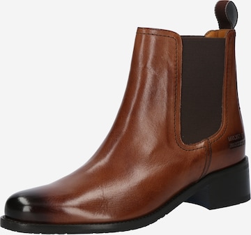 MELVIN & HAMILTON Chelsea čižmy 'Kaya' - Hnedá: predná strana