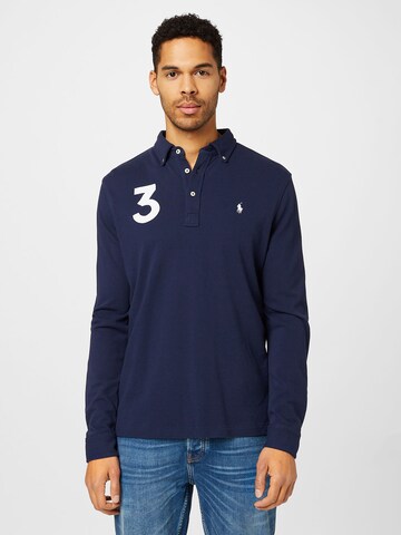 T-Shirt Polo Ralph Lauren en bleu : devant