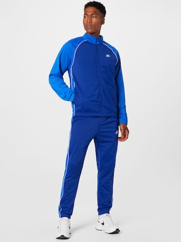 Nike Sportswear Jogginganzug in Blau: predná strana