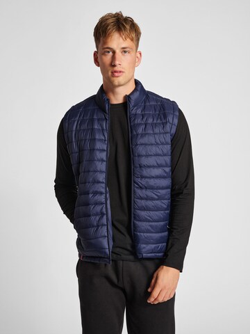 Hummel Weste in Blau: Vorderseite