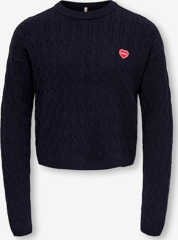 ONLY GIRLS - Jersey 'KOGIBI' en azul: frente