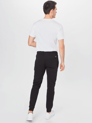 Cars Jeans Tapered Bukser 'Lax' i sort