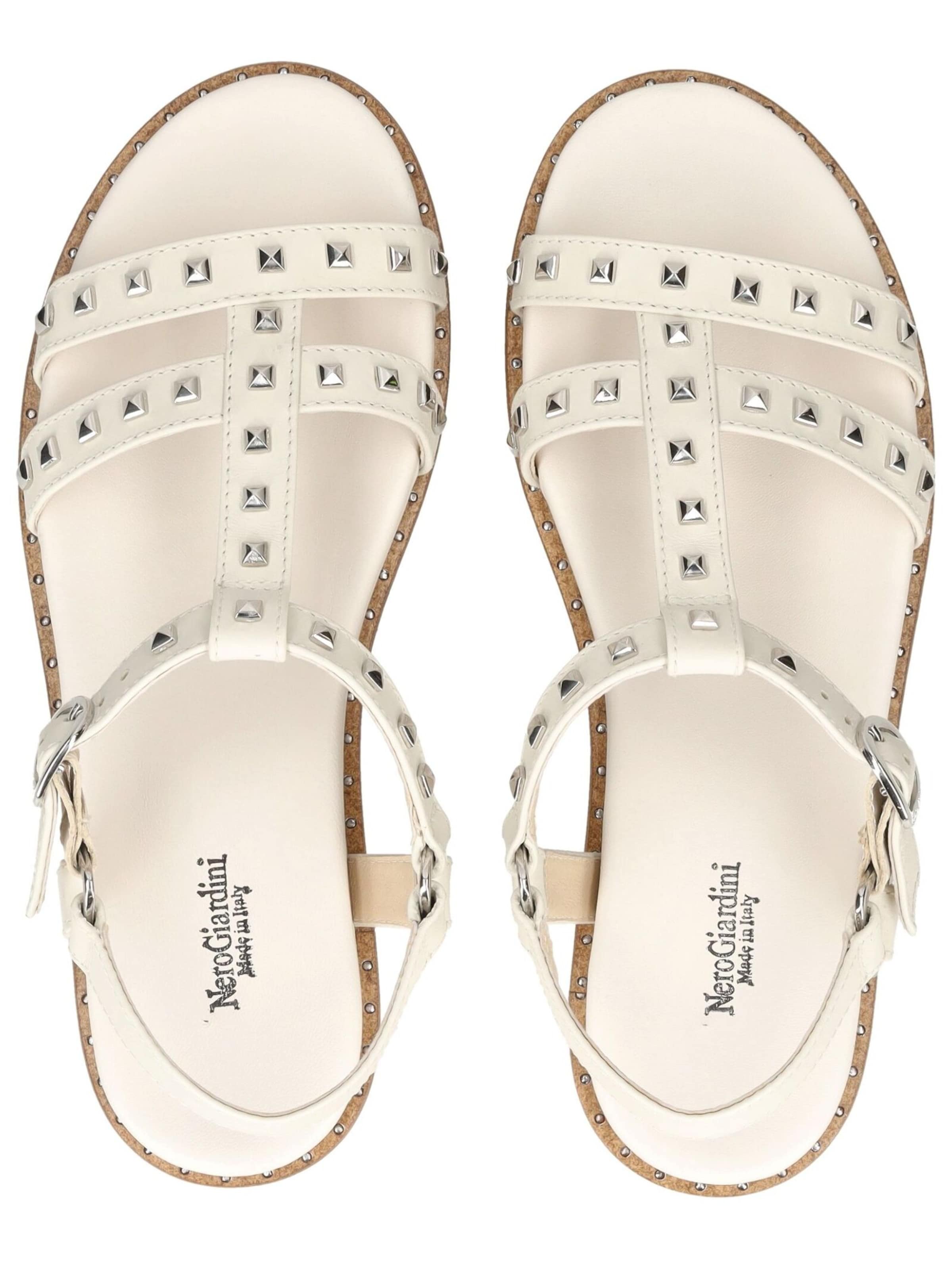 Nero Giardini Sandale in Weiß