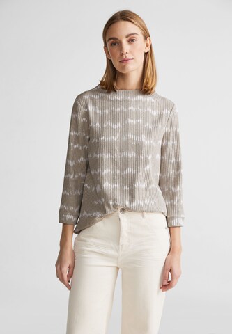 STREET ONE Shirt in Beige: predná strana