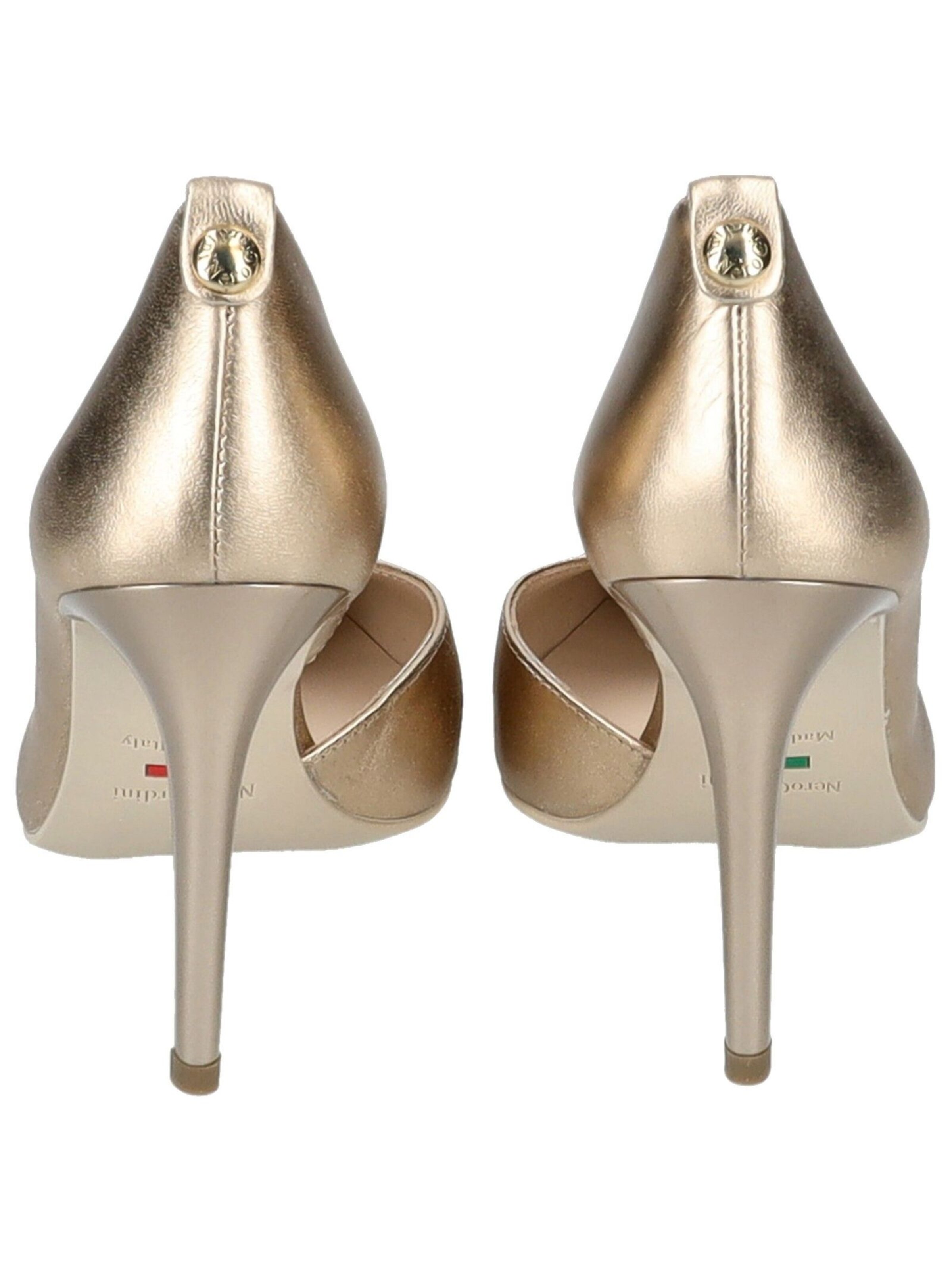 Escarpins Nero Giardini en or