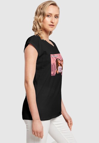 Merchcode T-Shirt 'Grand - San Antonio' in Schwarz