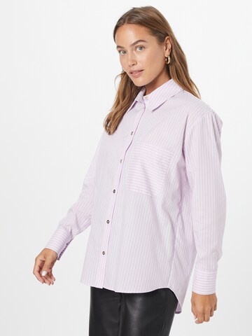 River Island Blouse in Lila: voorkant
