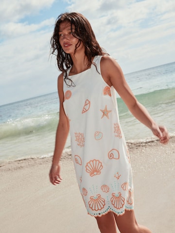NextHaljina za plažu - bijela boja: prednji dio