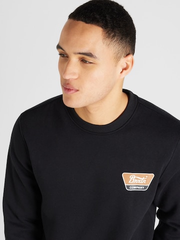 BrixtonSweater majica 'LINWOOD' - crna boja