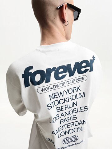 Bershka Shirt in Wit