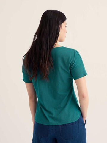 Seasalt Cornwall Shirt 'Bryher View' in Groen