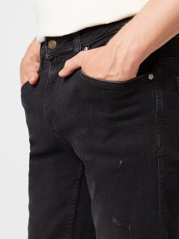 BURTON MENSWEAR LONDON Normalny krój Jeansy w kolorze czarny