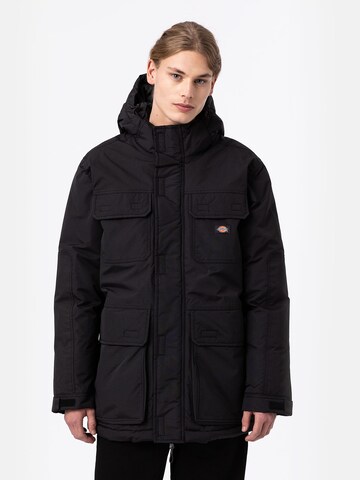 DICKIES Winter jacket 'GLACIER VIEW EXPEDITION' in Black: front