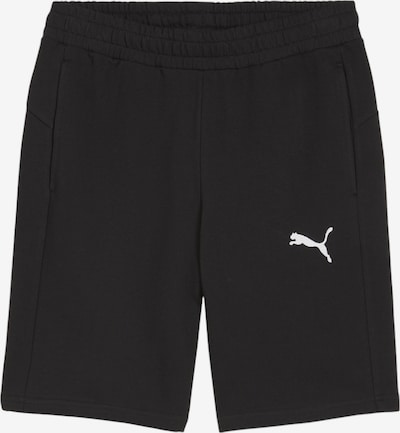 PUMA Pantalon de sport 'TeamGOAL' en noir / blanc, Vue avec produit